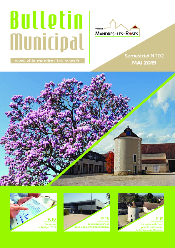 Bulletin municipal n°102 - mai 2019