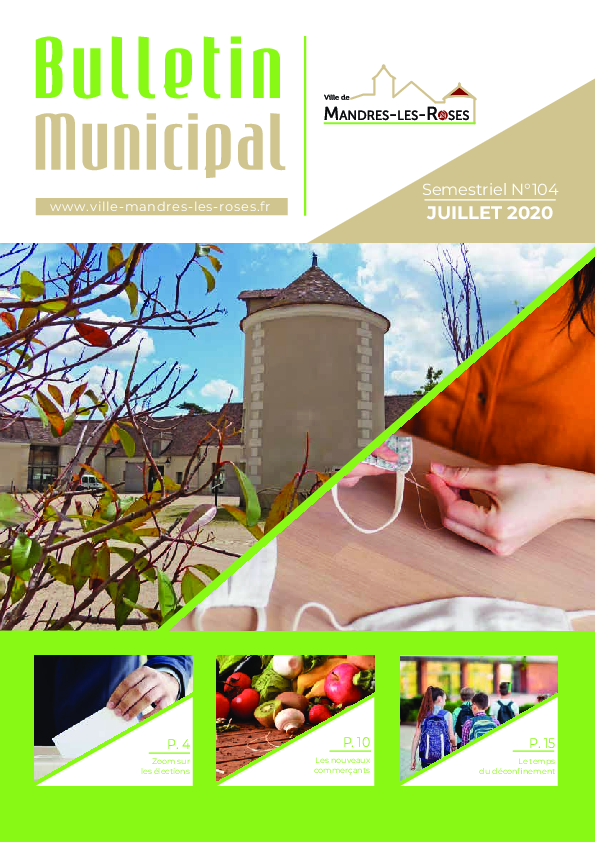 Bulletin municipal n°104 - juillet 2020