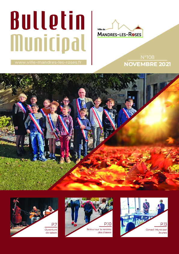 Bulletin Municipal n°108 - Novembre 2021