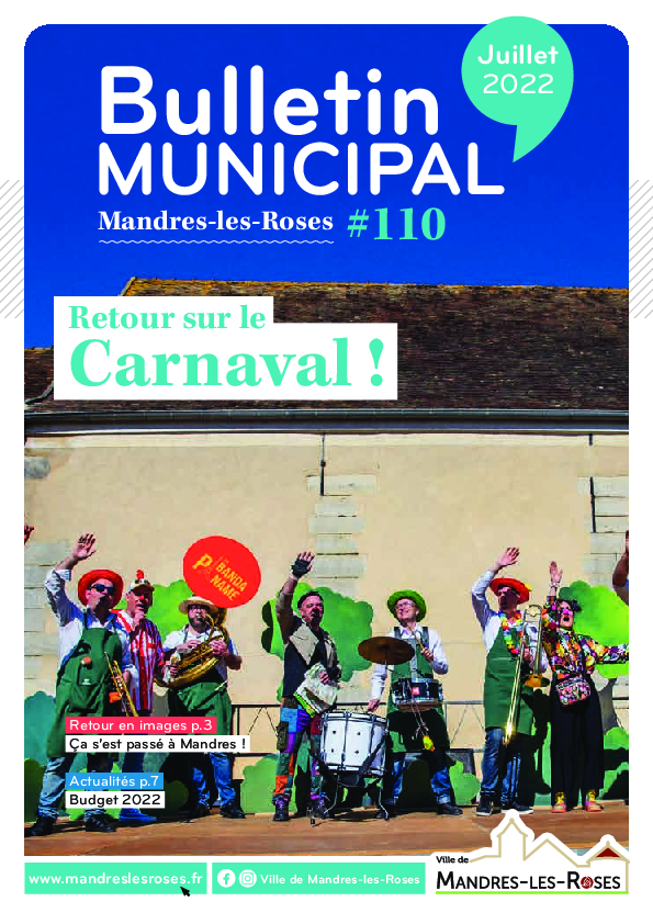 Bulletin Municipal n° 110 – Juin 2022