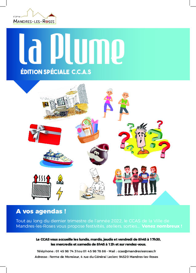 La Plume Spéciale Seniors - septembre 2022